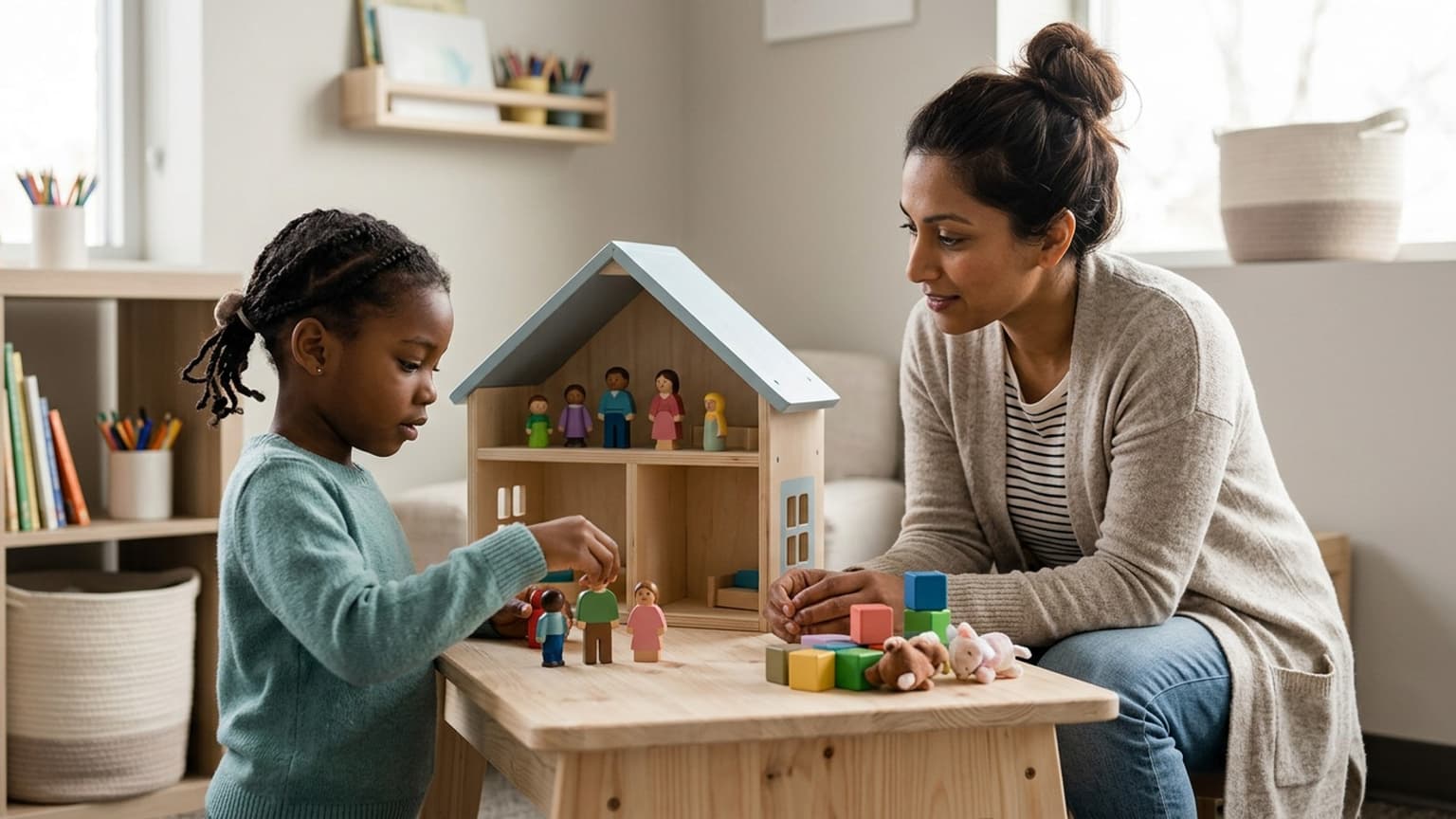 How Play Therapy Helps Children Through Family Change